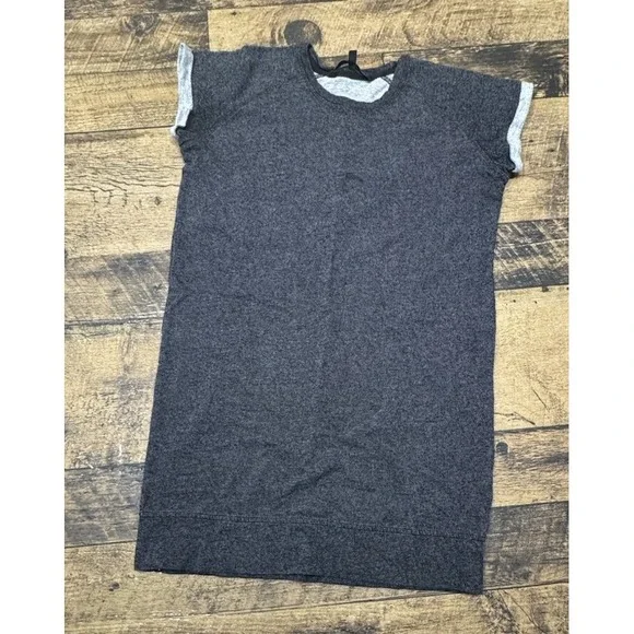 Pact Organic T Shirt Dress Womens Small Organic Cotton Sleeveless Gray - Picture 1 of 8